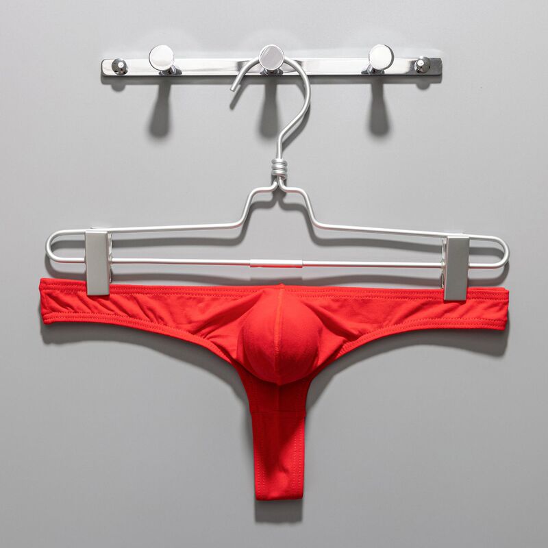 Factory direct sale special men's underwear low waist sexy foreign trade thong shock convex bag Lycra cotton men's underwear men's