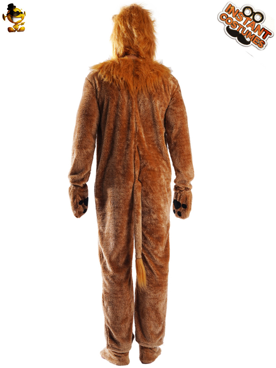 Productos de Halloween transfronterizos Mono De León de pelo largo para hombres disfraz de animales juegos de rol cos