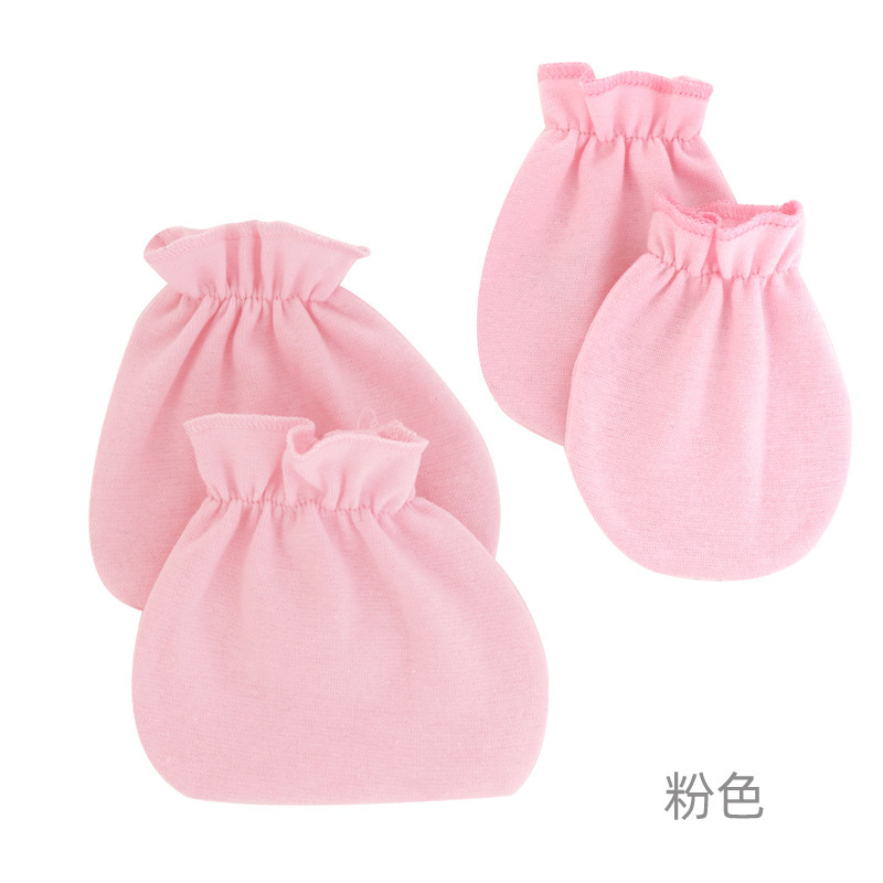 Foreign trade Europe and America Newborn glove Foot sleeve baby Hand and foot baby Inside Hand and foot 821050