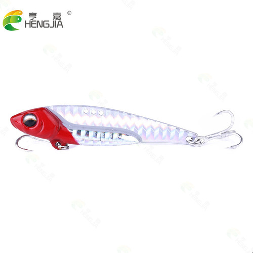 HENG JIA/Hengjia Longya vib lure sequined iron plate metal VIB long-range freshwater seawater black bass