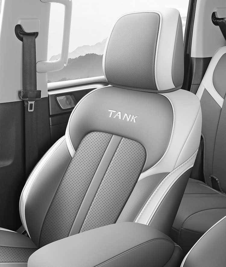 Special car seat covers and cushions for the Great Wall WEY Tank 300, suitable for all seasons, made of leather, full coverage seat covers