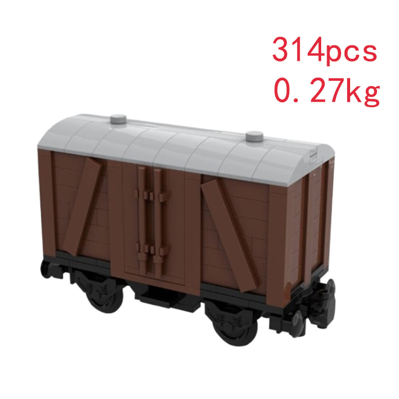 Camionnette de chantier MOC-78696, jouet éducatif à assembler soi-même, en stock et en petits blocs de construction._voghion.com