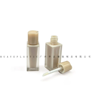 2g装方形双瓶唇彩管 小容量遮瑕液瓶 唇釉唇泥空管化妆品包材