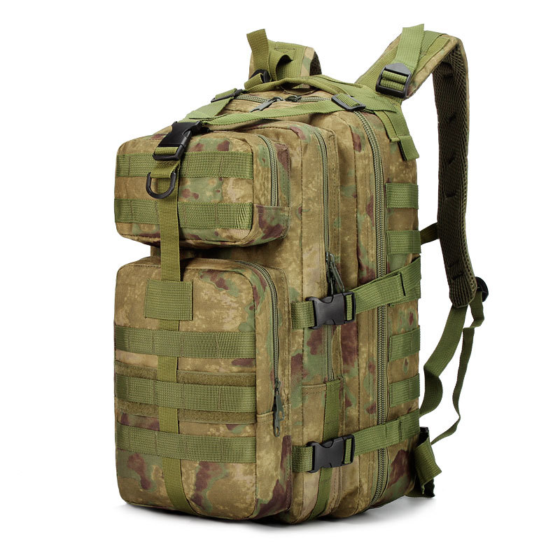 Junsheng medio 3P ataque táctico mochila militar fans al aire libre mochila CS camuflaje bolsa 35l