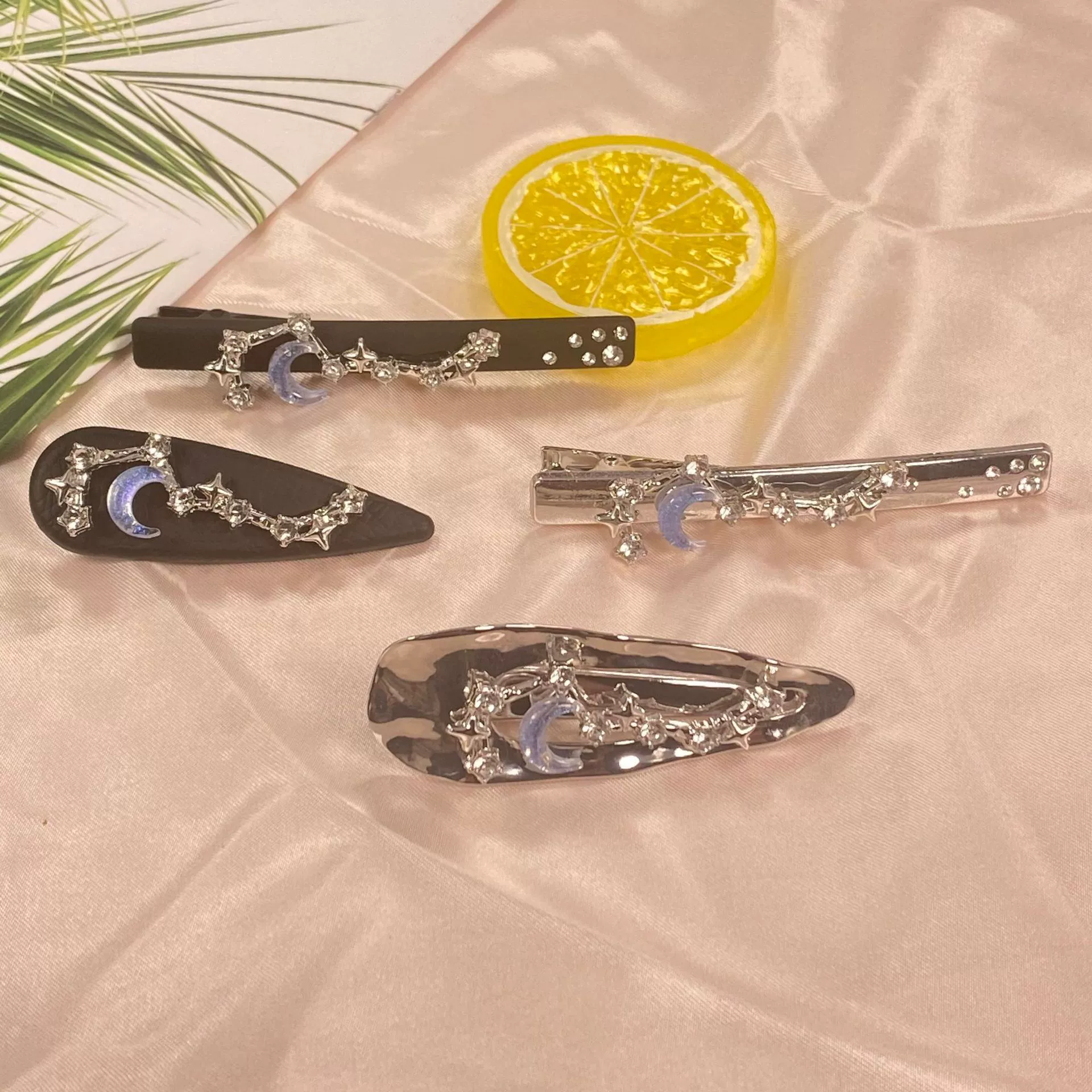 Серия Starry Sky Dream Diamond Star Star Moon Side зажим словo и водяная капля перед лбом украшение для волос bb