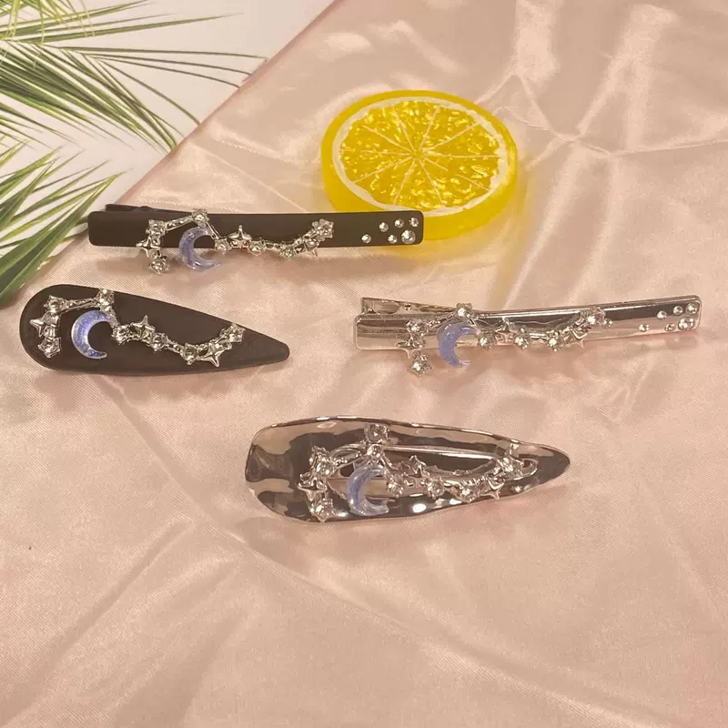 Серия Starry Sky Dream Diamond Star Star Moon Side зажим словo и водяная капля перед лбом украшение для волос bb