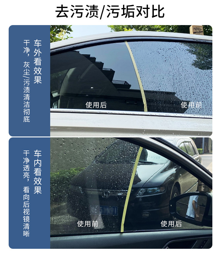 General agent SOFT99 gold super strong glass oil film remover oil film cleaning agent rain enemy glass water 80ml