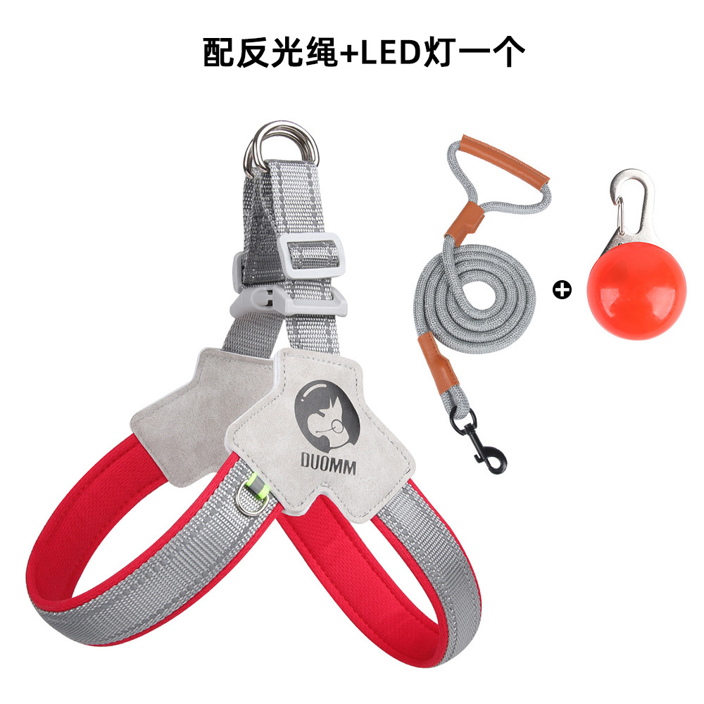 Rojo 208 gris cuerda rojo led luz