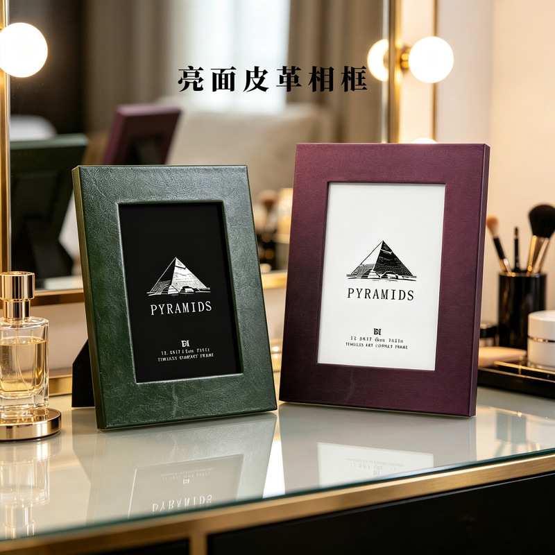 Leather Photo Frame 6inch 7inch 8inch High-End Luxury Printed Photo Frame Made into an Empty Frame Factory Wholesale Display Stand Leather Photo Frame 6inch 7inch 8inch High-End Luxury Printed Photo Frame Made into an Empty Frame Factory Wholesale Display Stand