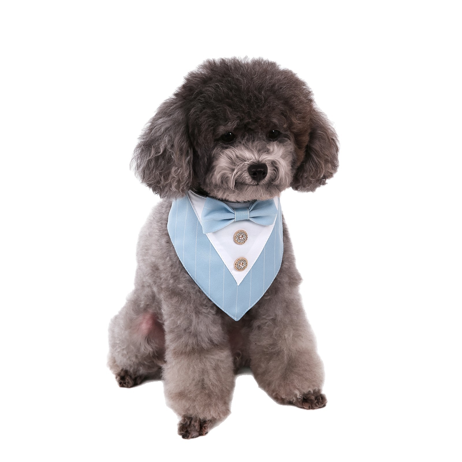 Navidad Año Nuevo Spot transfronterizo boda británica trajes toallas para mascotas bufandas perros velcro toallas para mascotas triángulos