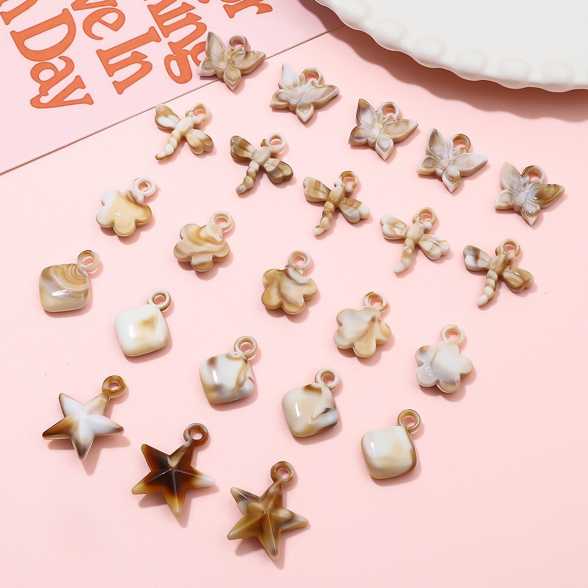 Cute acrylic pendant