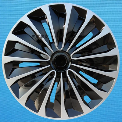 Hub cover – rim plastic covers Toyota wheel - 14inch-st-model-silver-black