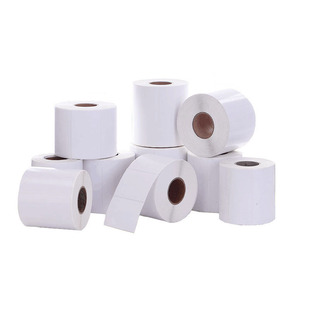 Coated paper self-adhesive label paper sticker 100 80 70 60 50 40 30 20 10 label paper roll