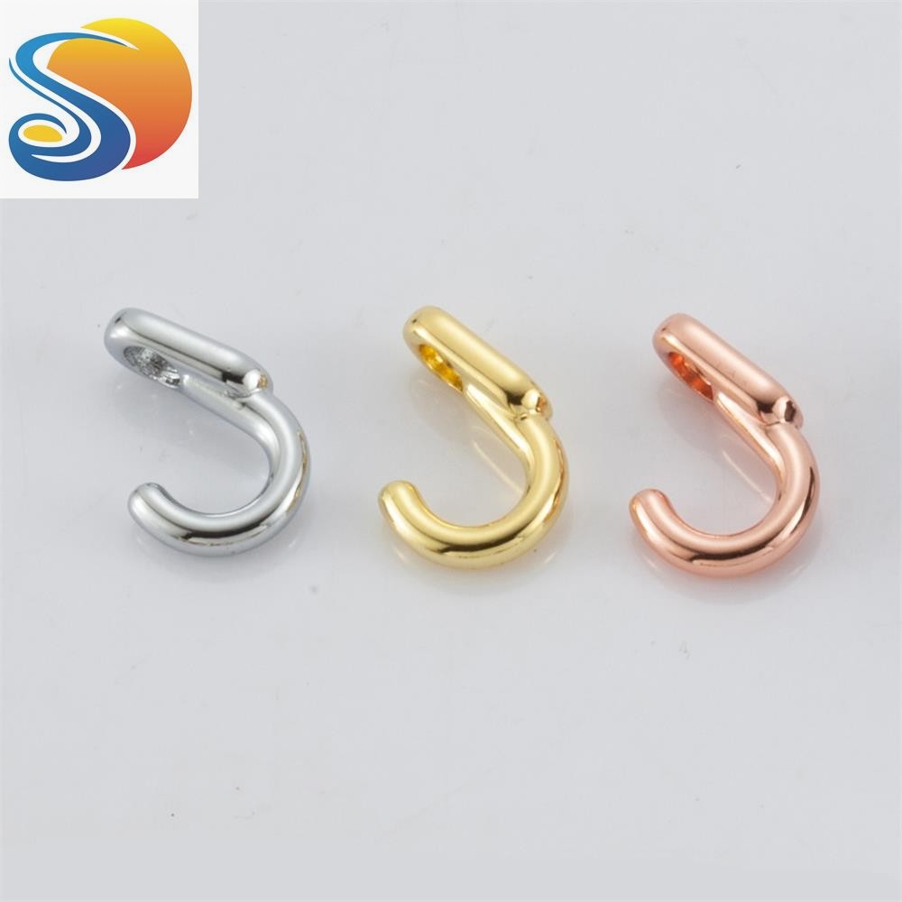 SYG001五金工艺制品珠宝首饰盒挂钩化妆木盒锌合金单钩