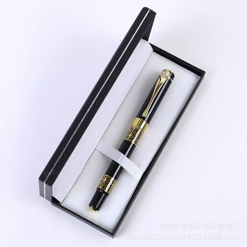 Ретро метал pen rollerball, древесный узор, винтажные наборы подарков и коробки, легкий 0,102 кг