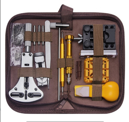 修表工具 手表维修工具包 修表工具套装 149件套 拆卸换电池组合