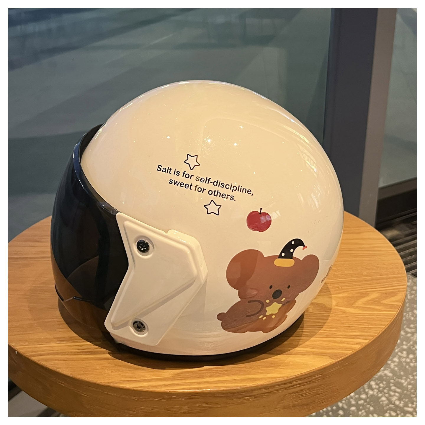 3C National Standard Certified Electric Vehicle Helmet, Men's and Women's Motorcycle Helmet, Four-Season Windproof Universal Cartoon Cute Safety Helmet