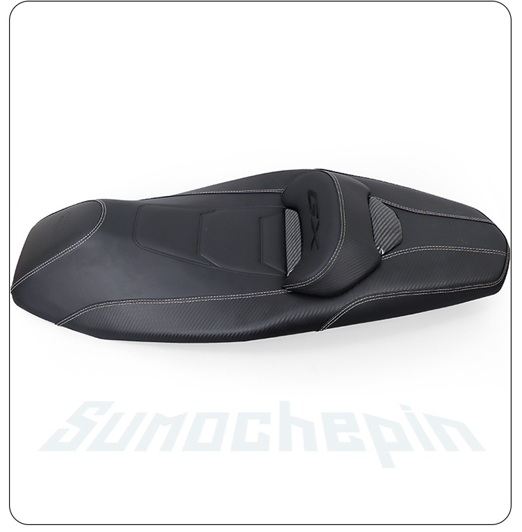 Suitable for Honda NS150GX modified motorcycle leather cushion assembly backrest lowered height breathable cushion