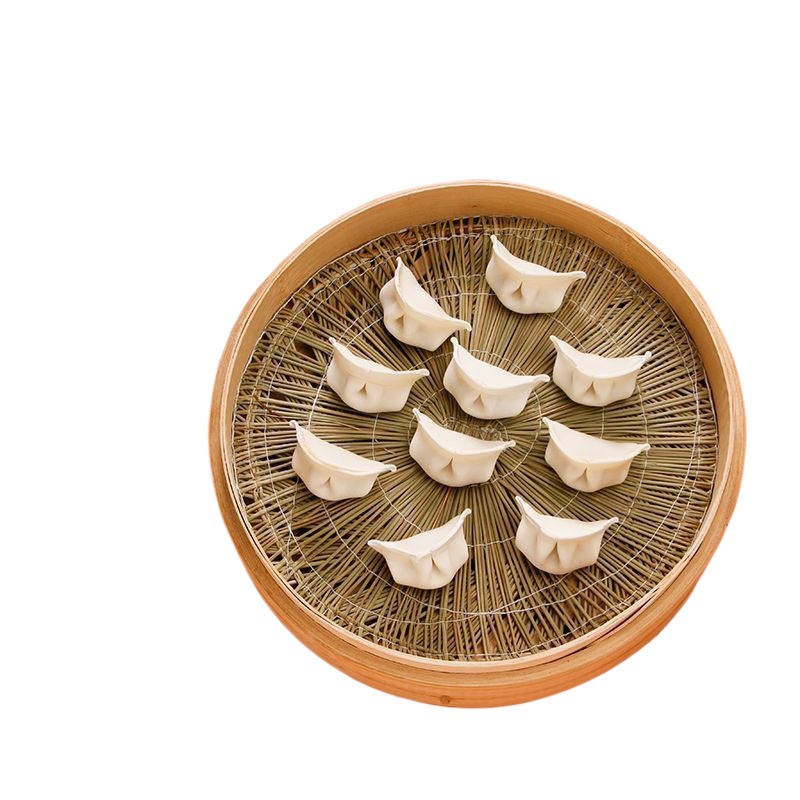 Al por mayor bolos al vapor almohadilla de aguja suelta almohadilla de hierba redonda tejida a mano destilada cabeza de jaula pequeña almohadilla de bolos de jaula