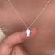 Korean Style Design Niche High-end Small Fish Pendant Necklace All-match Ins Clavicle Chain Women's All-match Cute Clavicle Chain