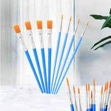 儿童丙烯水粉美术画笔学生国画美术手绘塑料梅花调色盘颜料盘可批