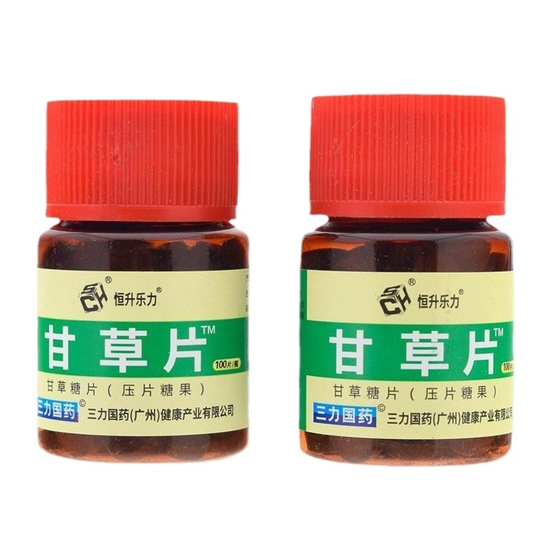 Hengshengle/Li Brand Sanli Национальная медицина Солодка Таблетки Конфеты 100 Солодка Конфеты [поколение волос