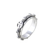 Retro ring suitable for men and women, silver 925 sample