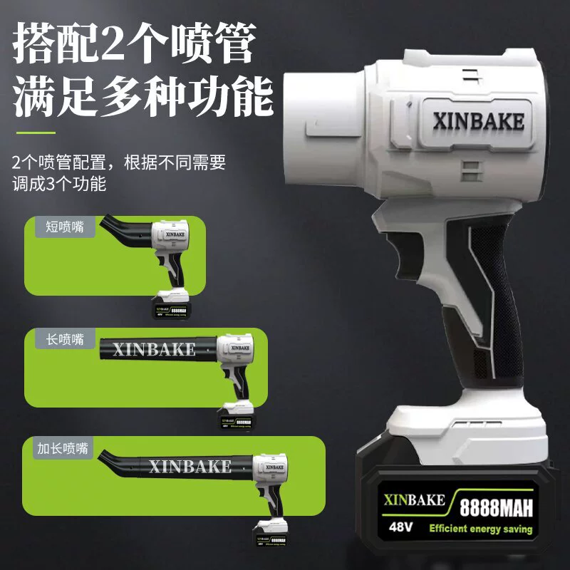 Новый бесступенчатый ветрозащитный вентилятор с мощным обдувом и литиевой батареей