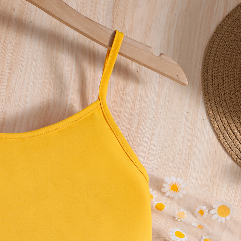 Summer New Children's Wear Sling Top Fashion Printed Pants Girl's Set_voghion.com