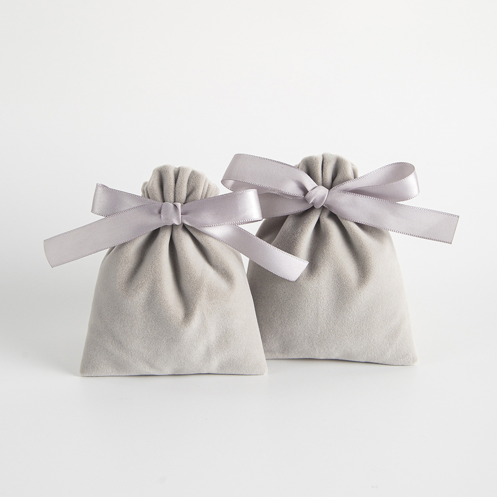 7g Weight 1 Piece Cloth Simple Style Daily Solid Color Jewelry Packaging Bags