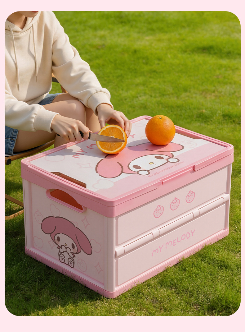 Car Trunk Storage Box, Car Trunk Organizer, Outdoor Camping Folding Box, In-Car Storage Box