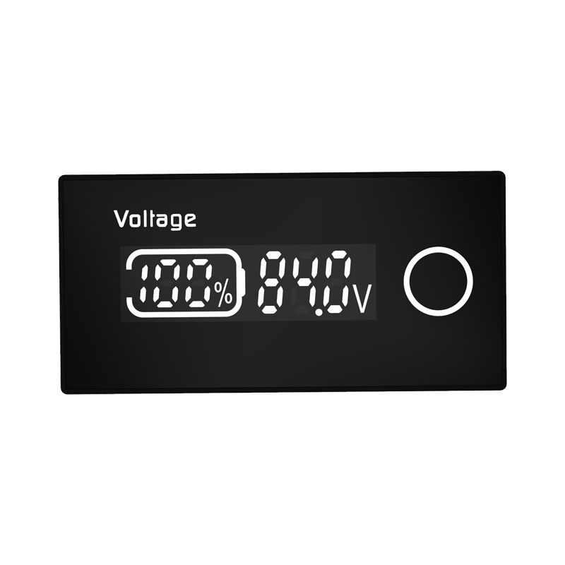 배터리 전원 디스플레이 삼원 리튬 배터리 비율 12V48V60V72V 전기 자동차 전압계 디스플레이