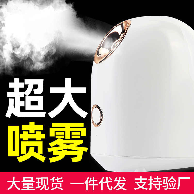 冷热双喷蒸脸器美容院专用家用补水喷雾机打开毛孔保湿热喷蒸脸仪|undefined