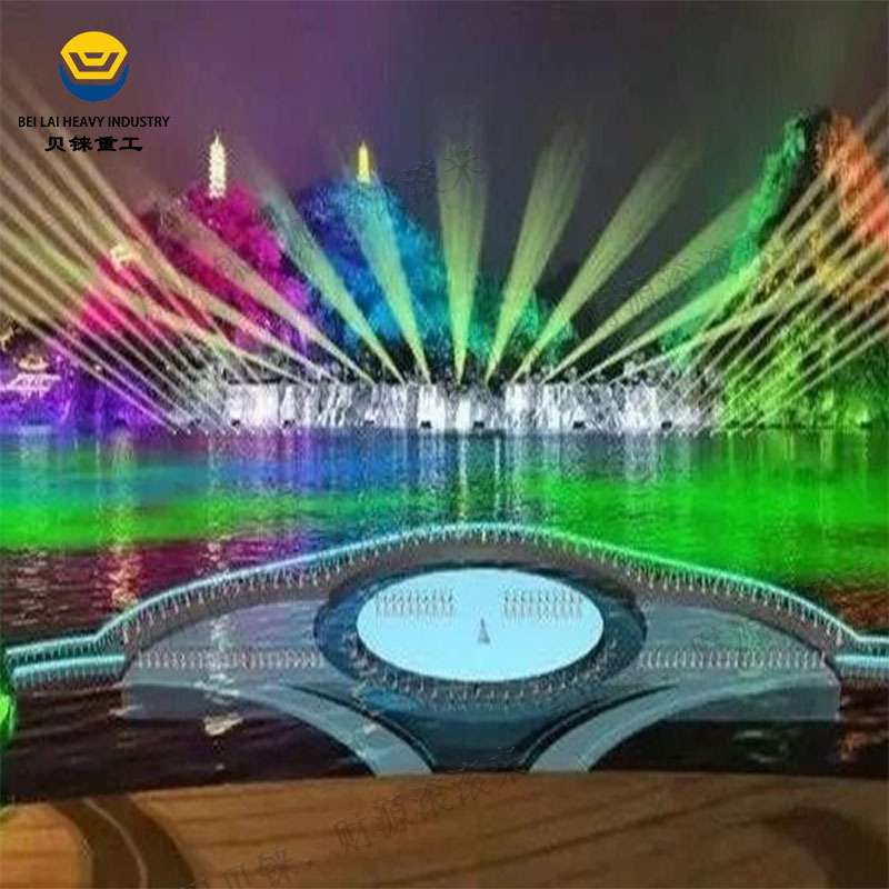 水上升降舞台 大型水下升降平台 固定液压升降机表演升降旋转舞台