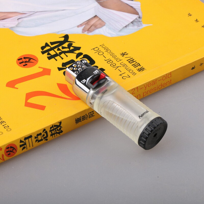 Am7102砥石透明軟火紋火小火新奇特ライター創意個性マジック小火炎|undefined