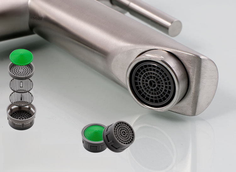 Single cold faucet stainless steel brushed basin faucet single hole laundry sink basin basin faucet wholesale