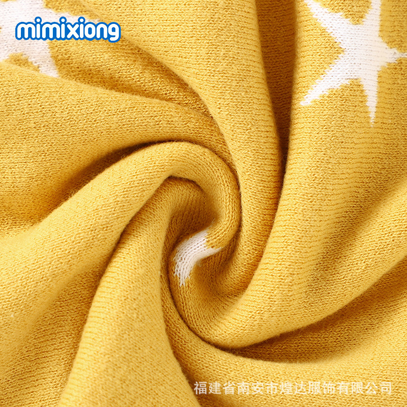 Ins venta caliente primavera nueva estrella de cinco puntas jacquard bebé manta bebé cochecito cubierta edredón