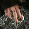 Ring, one size accessory, simple and elegant design, wholesale, Korean style