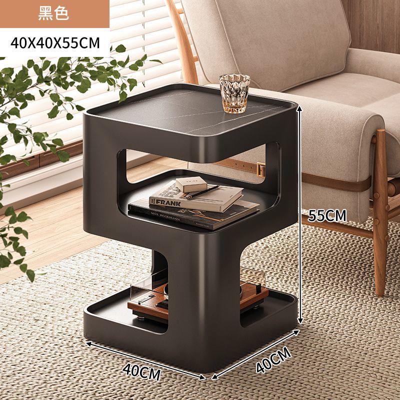 40*40*55 다크 나이트 블랙 + 로렌 블랙 골드 슬레이트 조리대
