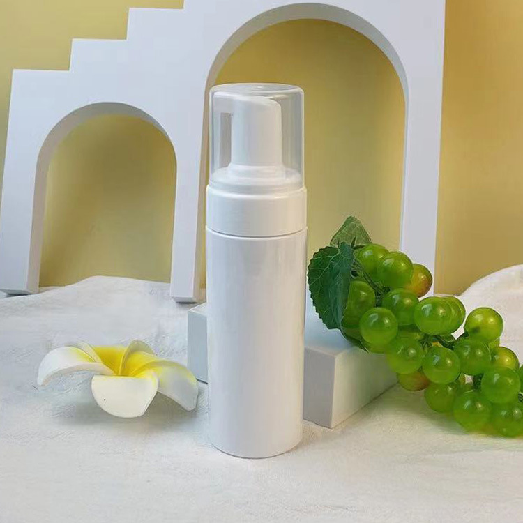 现货150mlPET洁面慕斯泡沫瓶 化妆品分装泡泡瓶 洗面奶按压泡沫瓶