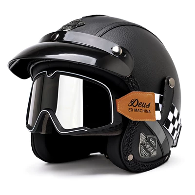 Motosiklet dəbilqələri – 3/4 Helmet, Electric Vehicle Safety