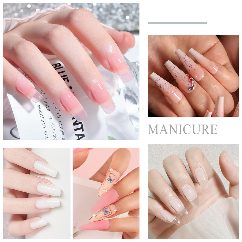 Set de manicura transfronterizo, set de polvo de cristal líquido, herramientas para uñas, lámpara de fototerapia, extensión de uñas