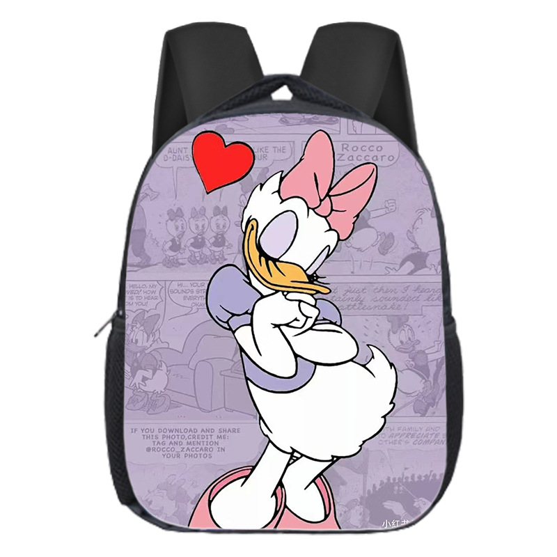 Mochila escolar popular de Mickey para niños, mochila de jardín de infantes, dibujos animados, linda, versátil, para estudiantes de primaria, mochila de gran capacidad, ligera