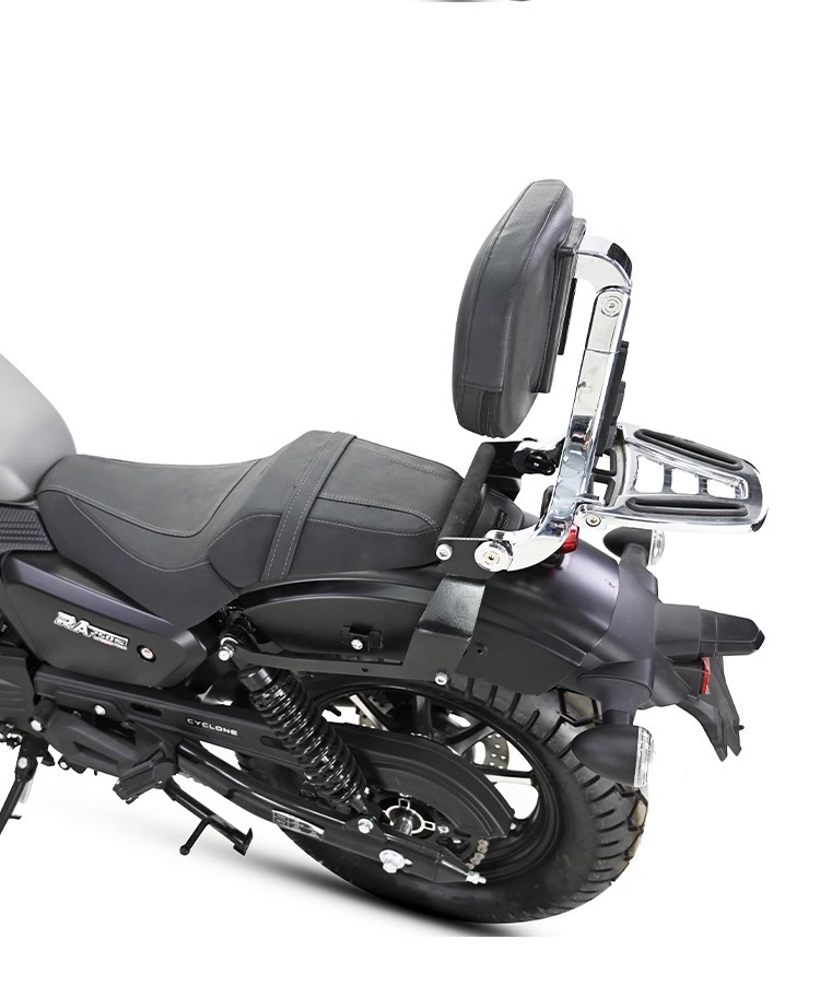 Muscle car Wolf applicable to saikelon RA250 multi-function folding backrest adjustable backrest modified tail shelf tail