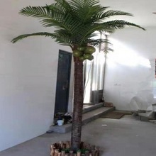 仿真大树椰子树假椰树室内外落地绿植酒店盆栽植物造景装饰棕榈树