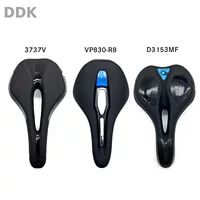 DDK хлопковая Подушка сиденья Велосипедное Сиденье горный шоссейный велосипед езда дышащее седло матовая кожа