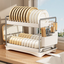 厨房置物架放碗滤水沥水篮水槽边沥水碗架碗筷碗盘盘子碗碟收纳架