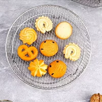 Аксессуары для фритюрницы AirFryer, гриль, трехслойная сетчатая духовка, аксессуары для дегидратационной стойки из нержавеющей стали 304
