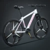 Luter-white-pink-three-knife wheel-26 inches 24 speeds (suitable for 160-198cm)