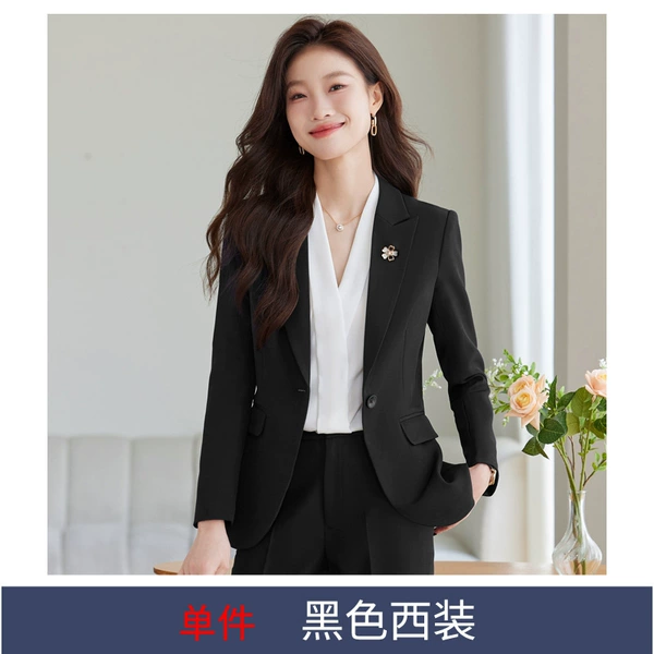 Single black suit